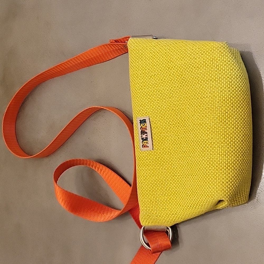 PACKPACK Mini neon yellow fanny pack
